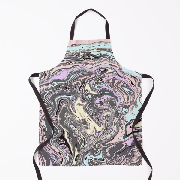 Item preview, Cool Cascade: Abstract Liquid Art in Blue & Green by Simurg designed and sold by Phoenix Art Studio.