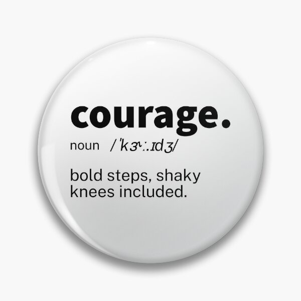 Item preview, Courage Definition Inspirational designed and sold by IronWords.