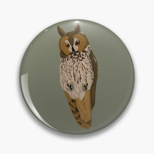 Item preview, Long Eared Owl designed and sold by BDBirds.