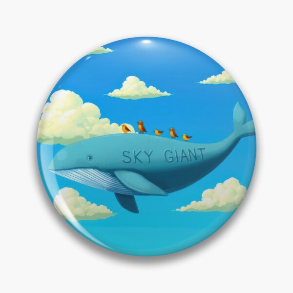 Item preview, Gentle Giant Sky Whale designed and sold by CTM ArtStudio.