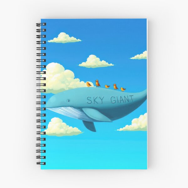 Item preview, Gentle Giant Sky Whale designed and sold by CTM ArtStudio.