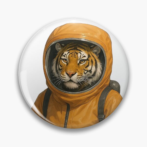 Item preview, Tiger in a Hazmat Level A Suit designed and sold by nikkolaus.