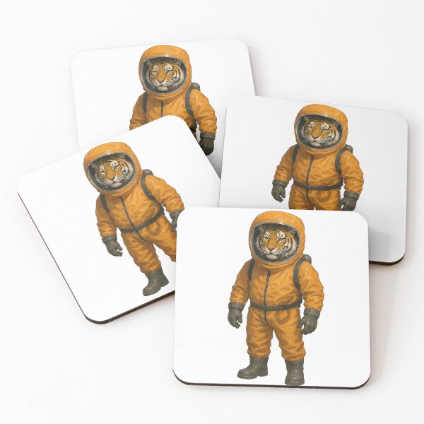 Item preview, Tiger in a Hazmat Level A Suit designed and sold by nikkolaus.