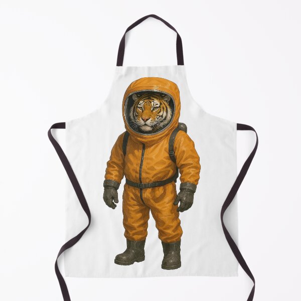 Item preview, Tiger in a Hazmat Level A Suit designed and sold by nikkolaus.