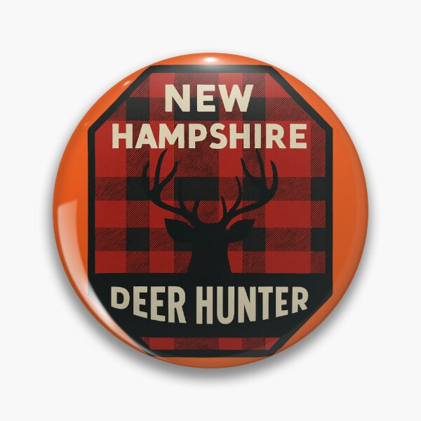Item preview, New Hampshire Deer Hunter designed and sold by Broken Antler Designs .