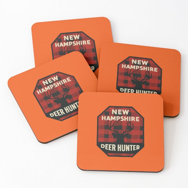 Item preview, New Hampshire Deer Hunter designed and sold by Broken Antler Designs .