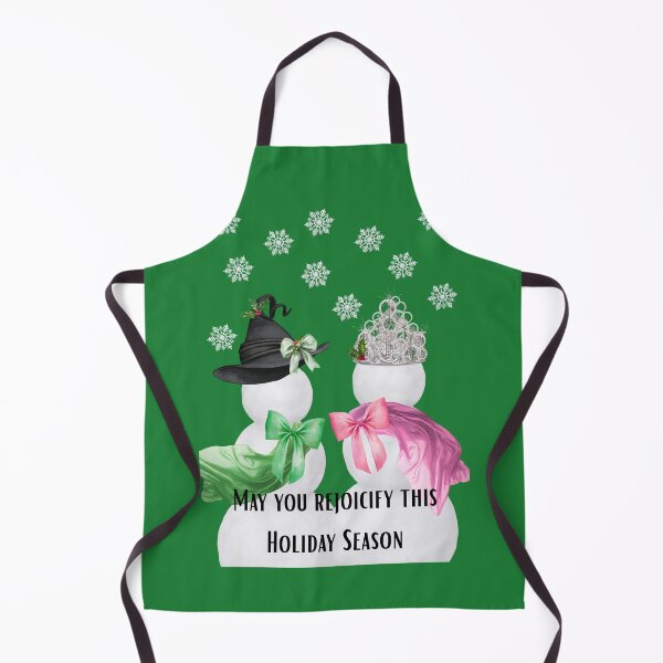 Item preview, Wicked Elphaba Glinda Christmas Holiday Snow Witch REJOICIFY designed and sold by YBRDesigns.
