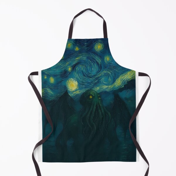 Item preview, Eldritch Monster Beneath the Starry Night Sky designed and sold by designsbyhw.