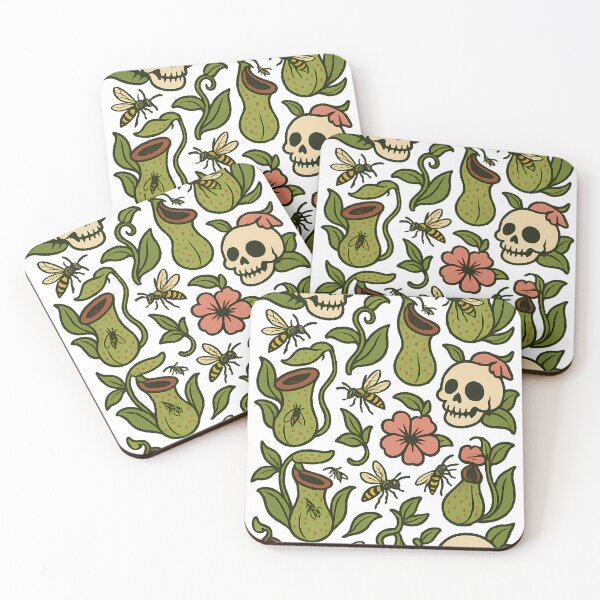 Item preview, Spooky Tropics: Carnivorous Pitcher Plant Paradise designed and sold by designsbyhw.