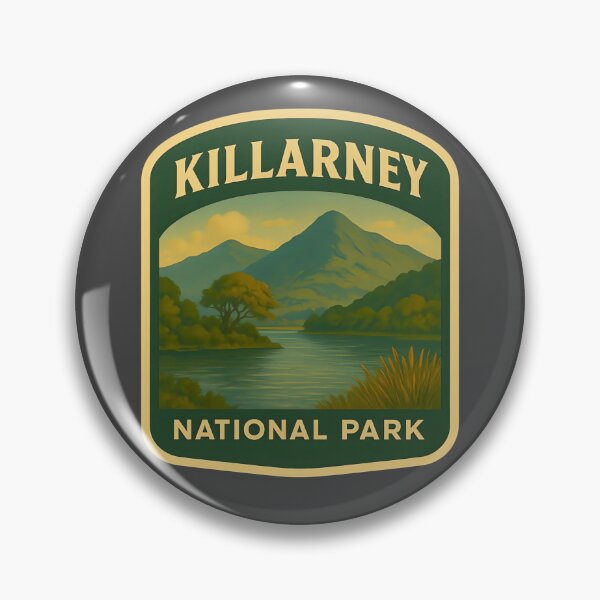 Item preview, Vintage Ireland Landscape Art Print: Killarney designed and sold by PinUpPizzazz.