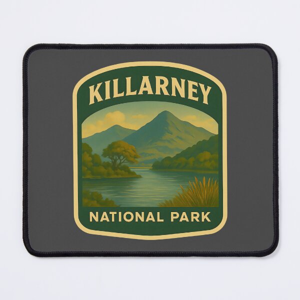 Item preview, Vintage Ireland Landscape Art Print: Killarney designed and sold by PinUpPizzazz.