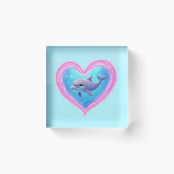Artikelvorschau, EchoHeart-Delfin entworfen und verkauft von CleverCulture.