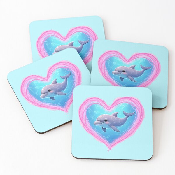 Item preview, EchoHeart Dolphin  designed and sold by CleverCulture.