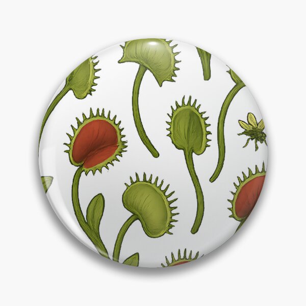 Item preview, Flytrap Chic – Hawaiian-Style Venus Flytrap Pattern designed and sold by designsbyhw.