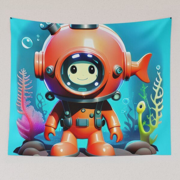 Item preview, Ocean Depths Explorer designed and sold by CTM ArtStudio.