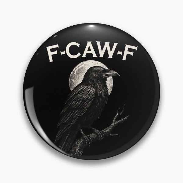 Item preview, F-Caw-F Crow Funny Crow FCAWF F Caw F Gear designed and sold by DynamicDesign.