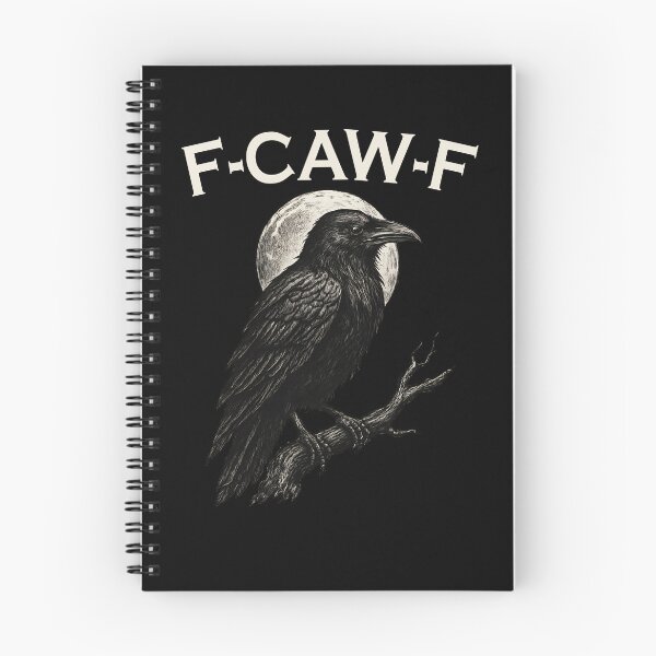 Item preview, F-Caw-F Crow Funny Crow FCAWF F Caw F Gear designed and sold by DynamicDesign.