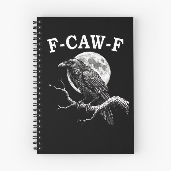 Item preview, F-Caw-F Crow Funny Crow FCAWF F Caw F Gear designed and sold by DynamicDesign.