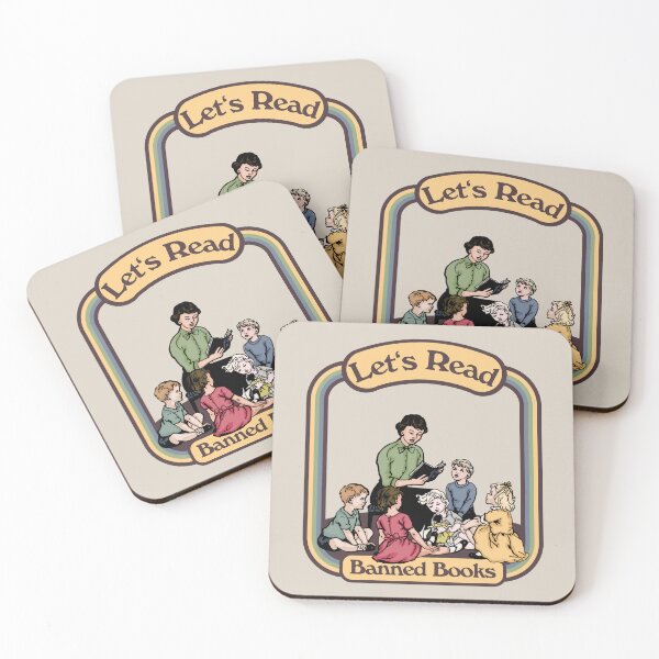 Item preview, Let's Read Banned Books designed and sold by Unhinged Heather.