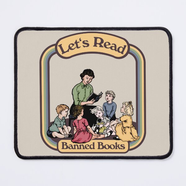 Item preview, Let's Read Banned Books designed and sold by Unhinged Heather.