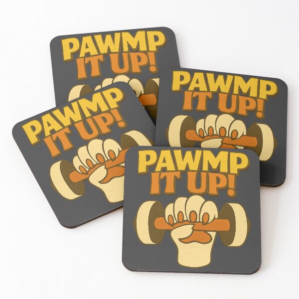 Item preview, Pawmp It Up! — Funny Retro Dog Gym Shirt for Fitness Lovers designed and sold by AdelStore.