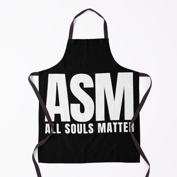 Item preview, ASM All Souls Matter White Letters designed and sold by GFamilyC.