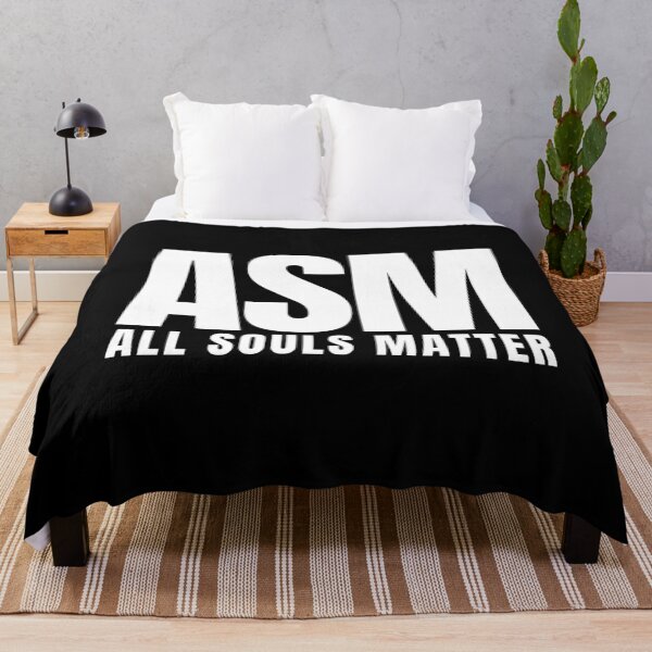 Item preview, ASM All Souls Matter White Letters designed and sold by GFamilyC.
