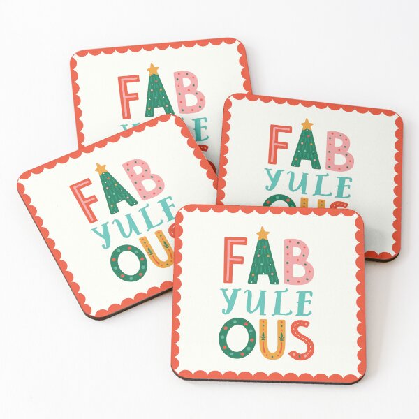 Item preview, Fab-Yule-Ous - Playful, Festive Lettering designed and sold by HotFluff.