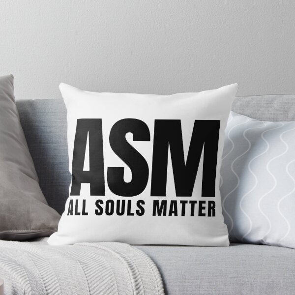 Item preview, ASM All Souls Matter Black Letters designed and sold by GFamilyC.