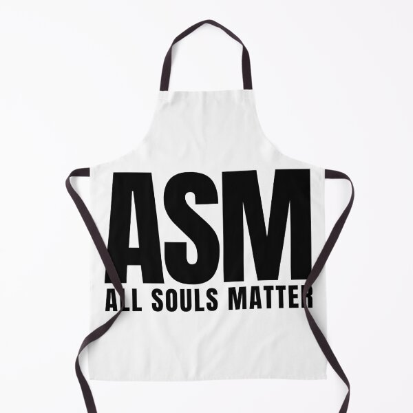 Item preview, ASM All Souls Matter Black Letters designed and sold by GFamilyC.