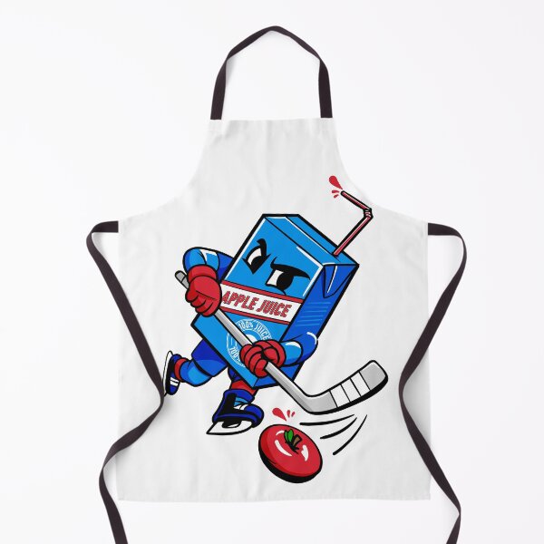 Item preview, Apple Juice Hockey Mascot – Bold Cartoon Hockey Design designed and sold by CapitalAgenda.