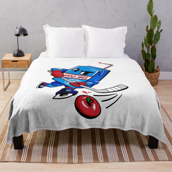Item preview, Apple Juice Hockey Mascot – Bold Cartoon Hockey Design designed and sold by CapitalAgenda.