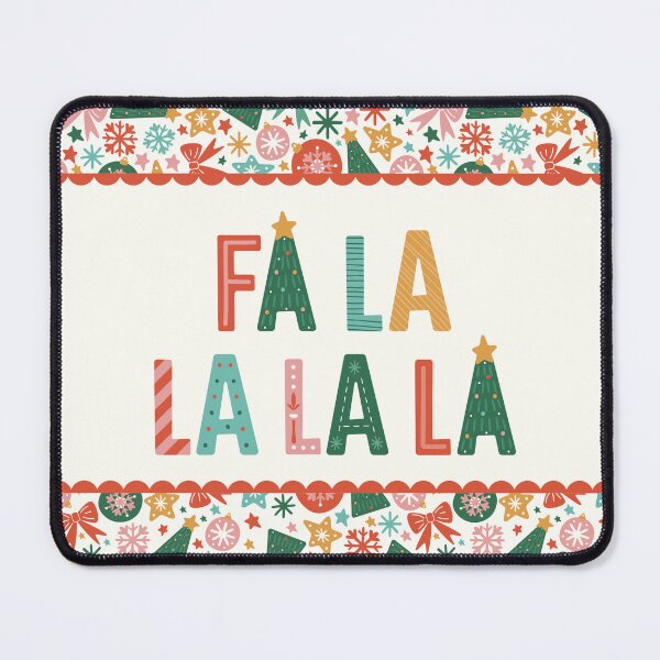 Item preview, Fa La La - Playful, Festive Lettering designed and sold by HotFluff.