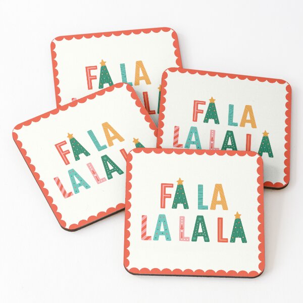 Item preview, Fa La La - Playful, Festive Lettering designed and sold by HotFluff.