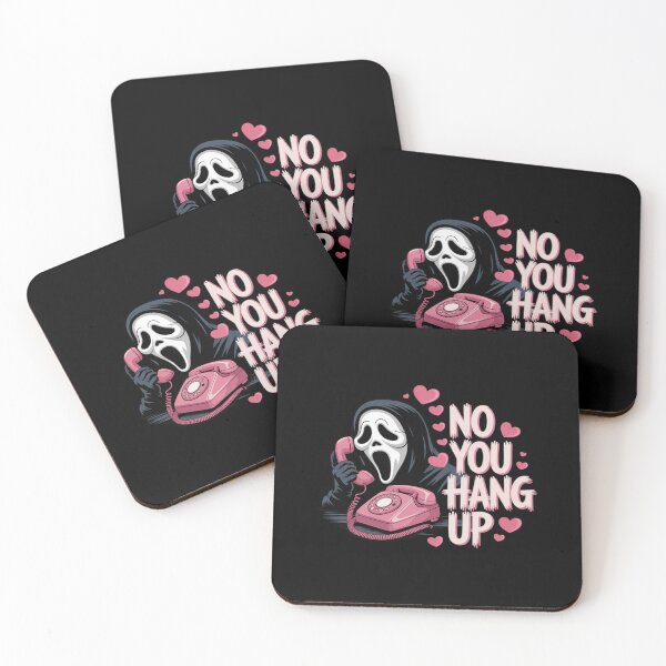 Item preview, No You Hang Up Funny Ghost Calling Horror Halloween Pink  designed and sold by Drmbelsere.