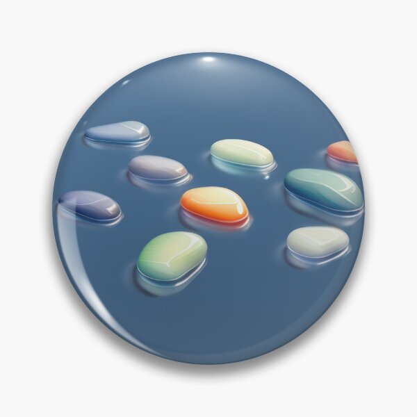 Item preview, River Stone Whisper designed and sold by CTM ArtStudio.