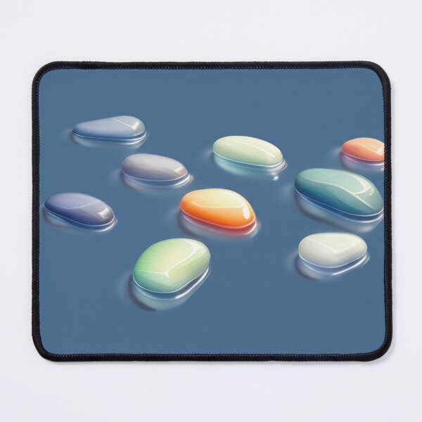 Item preview, River Stone Whisper designed and sold by CTM ArtStudio.