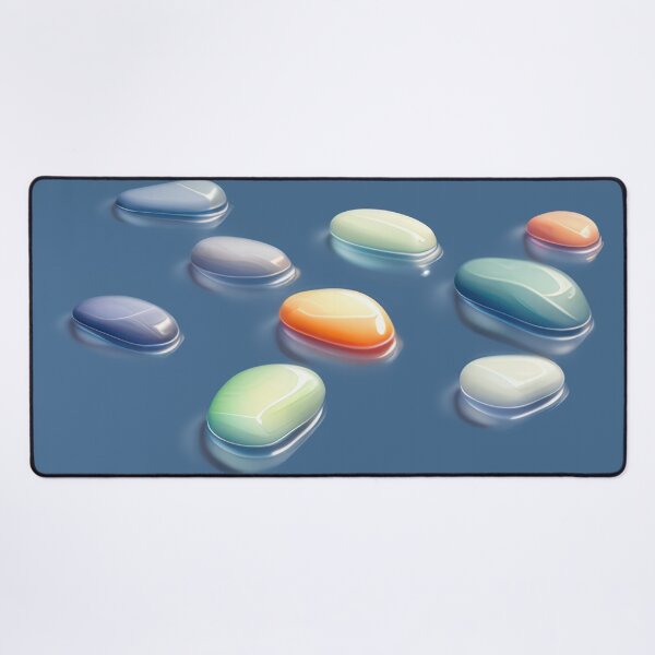 Item preview, River Stone Whisper designed and sold by CTM ArtStudio.