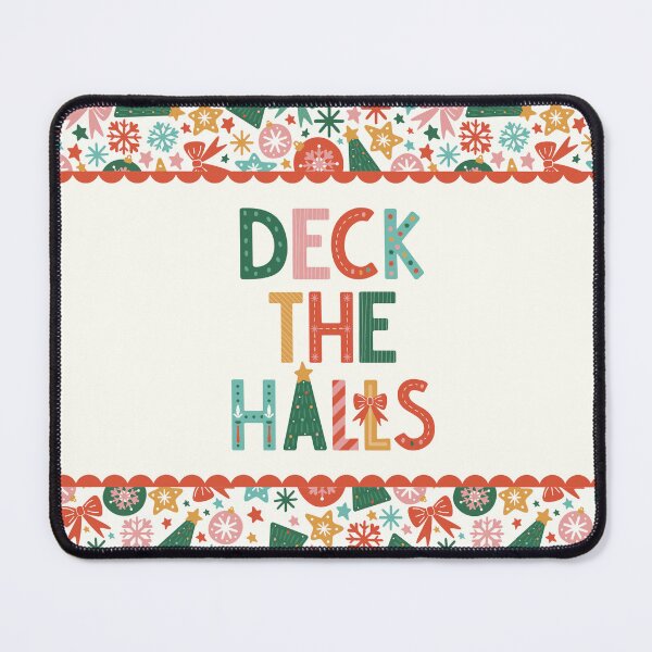 Item preview, Deck the Halls - Playful, Festive Lettering designed and sold by HotFluff.