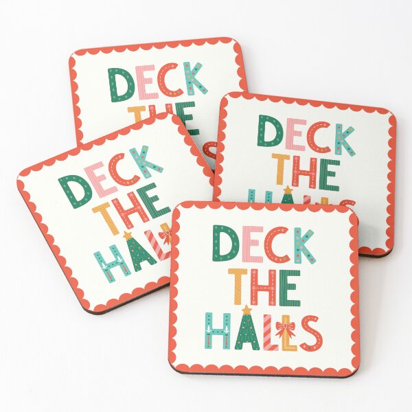 Item preview, Deck the Halls - Playful, Festive Lettering designed and sold by HotFluff.