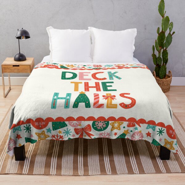 Item preview, Deck the Halls - Playful, Festive Lettering designed and sold by HotFluff.