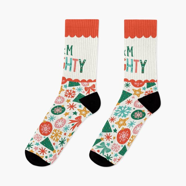 Item preview, Team Naughty - Playful, Festive Lettering designed and sold by HotFluff.