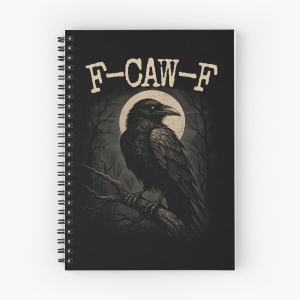 Item preview, F-Caw-F Crow Funny Crow FCAWF F Caw F Gear designed and sold by DynamicDesign.