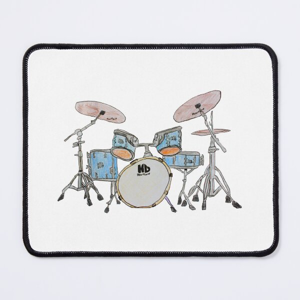 Item preview, Hand Drawn Drumset designed and sold by Lena Draws.