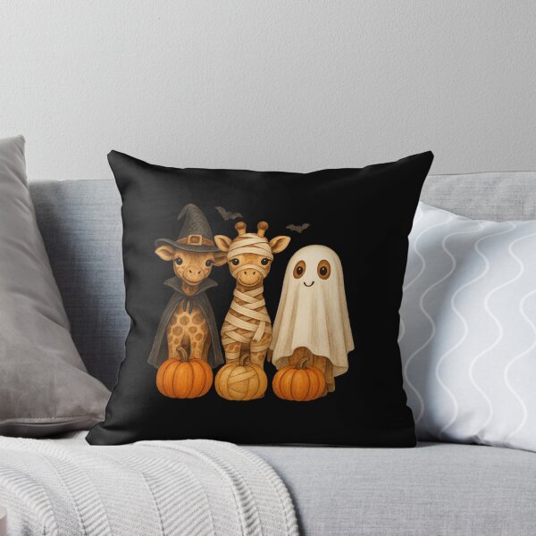 Item preview, Giraffe-o-Ween Trio – Cute Halloween Safari Friends designed and sold by DailyDrivesct.