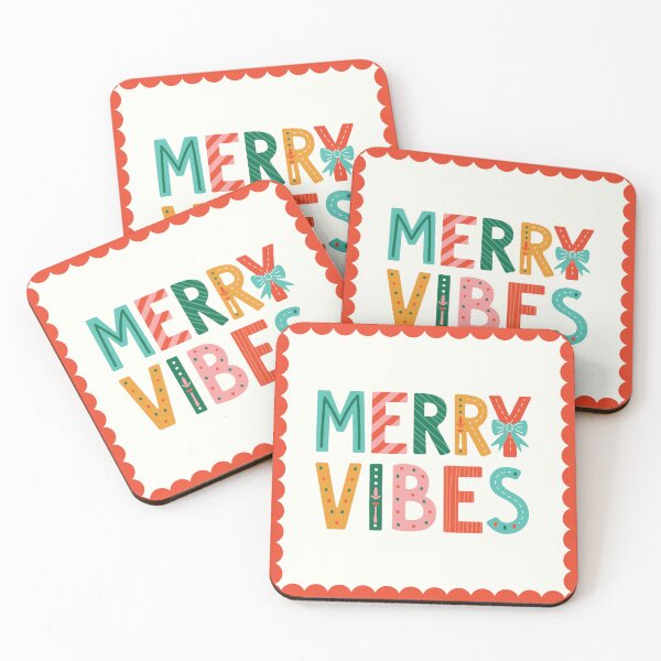 Item preview, Merry Vibes - Playful, Festive Lettering designed and sold by HotFluff.