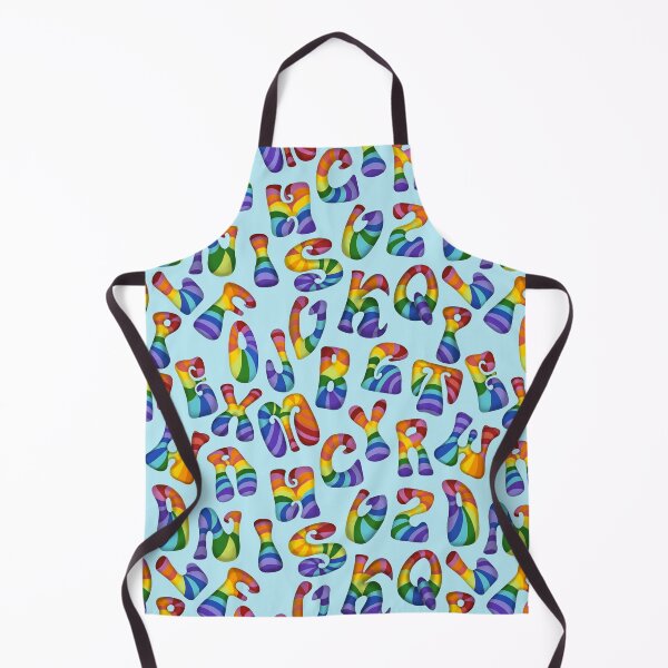 Item preview, Puffy Rainbow ABCs designed and sold by Unhinged Heather.