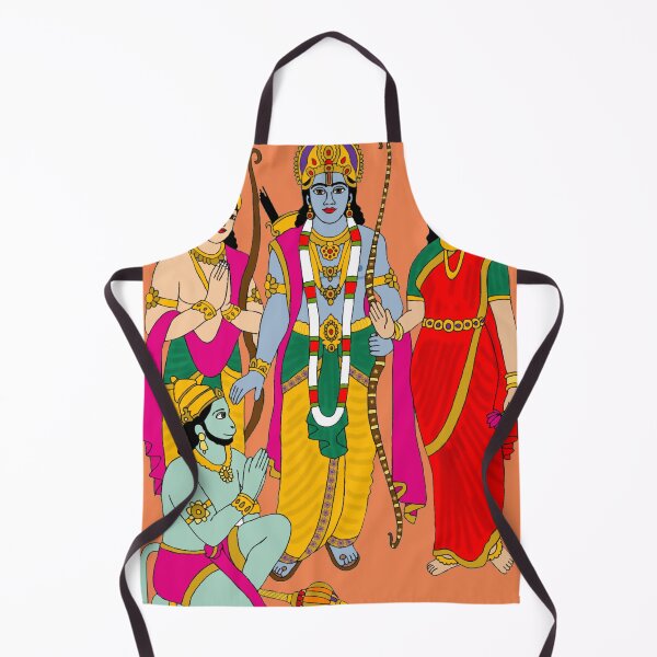 Item preview, Lord Rama Darbar Digital Artwork | Divine Court of Ayodhya | Hindu Spiritual Wall Decor designed and sold by Harshit_Digital_Arts.