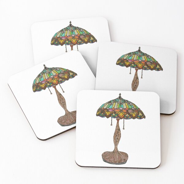 Item preview, Hand Drawn Tiffany Lamp designed and sold by Lena Draws.