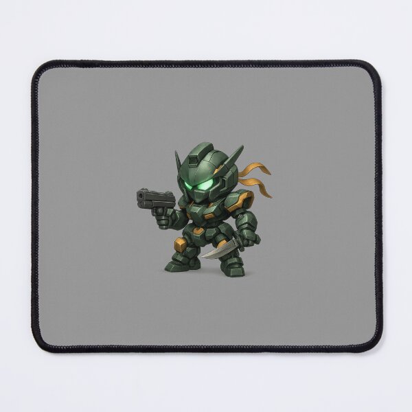 Item preview, Chibi Mech Warrior designed and sold by NerdHoard.